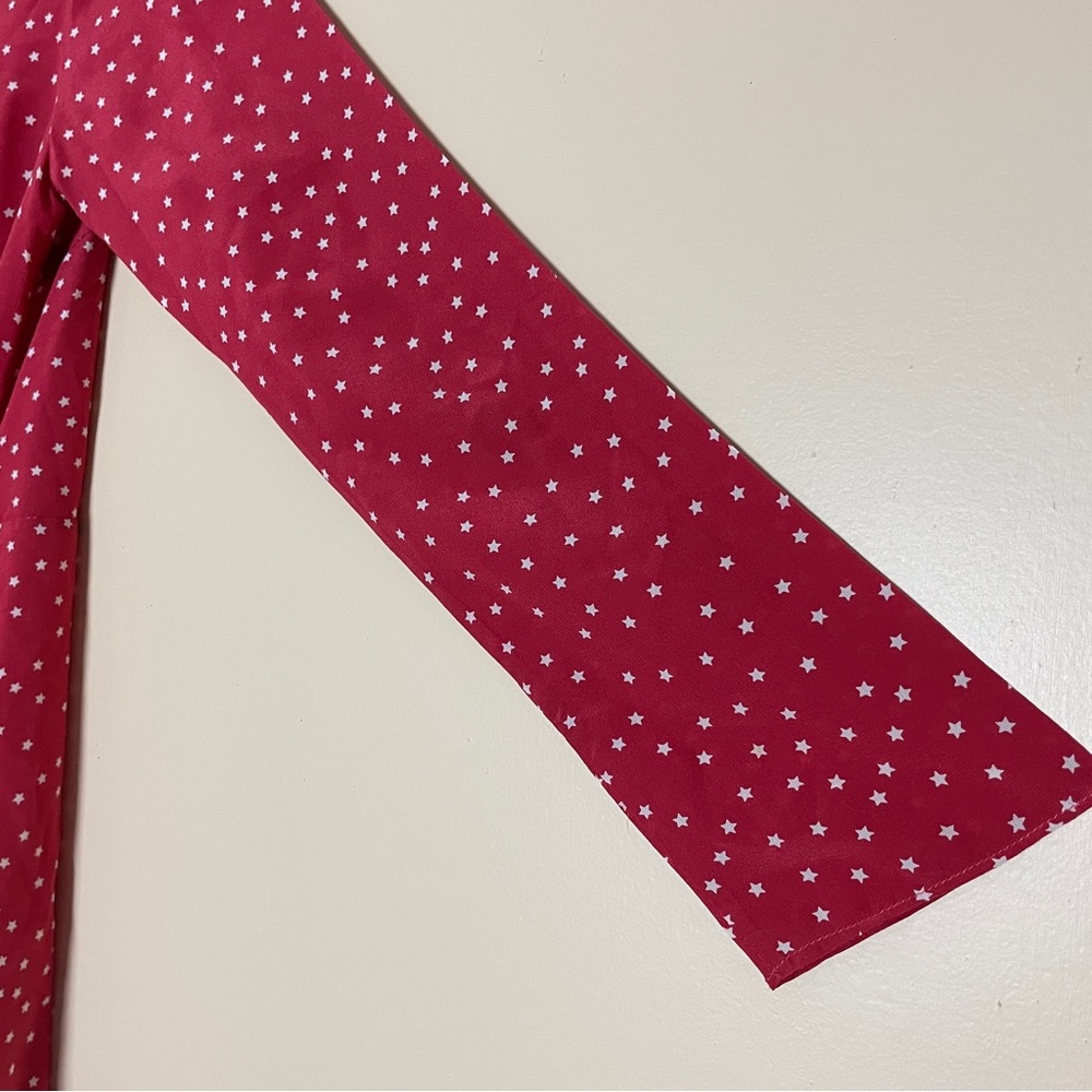 Realisation Par Red Polka Dot Long Sleeve Dress - Picture 11 of 11